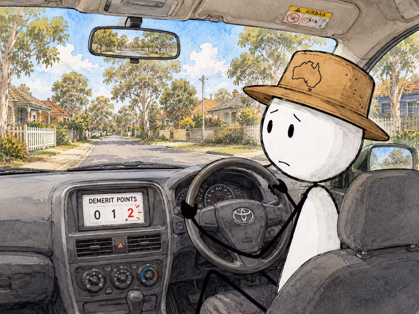 Police conducting roadside checks, representing traffic enforcement and demerit point offences in Australia